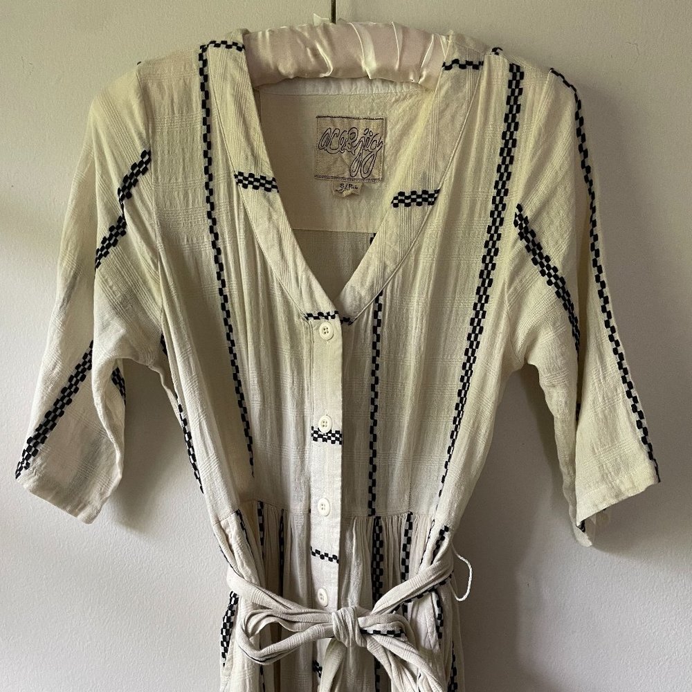 Ace & Jig dress in Folk Natural